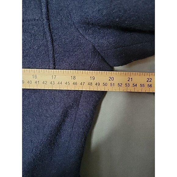 Club Monaco 100% Wool Navy Jacket Blazer Button Up Size S, Classic! - Picture 10 of 12